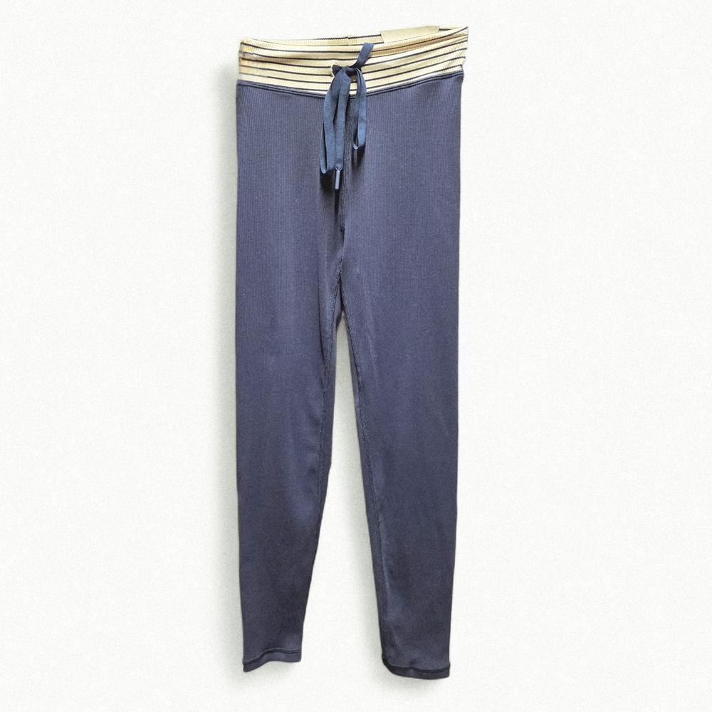 NEW Offline By Aerie Dark Blue Ribbed 7/8 Leggings Size Small - Picture 4 of 9